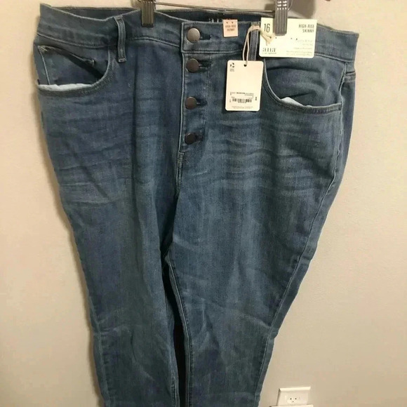 A.N.A. high rise skinny jeans size 16 - Picture 1 of 3